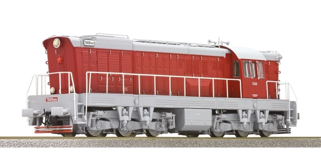 Dieselová lokomotiva Čmelák řady T 669 ČSD
