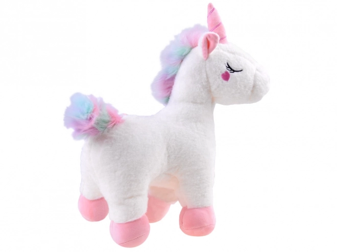 Kouzelný plyšový jednorožec 48cm ZA4403 – Bílá