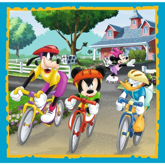 TREFL Puzzle Mickey Mouse a přátelé 3v1 (20,36,50 dílků)