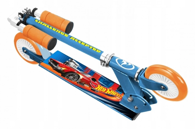 Dvoukolová koloběžka Stamp - Hot Wheels