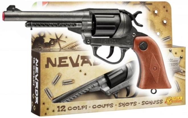 Kapslíková pistole Nevada kovbojská 12 ran