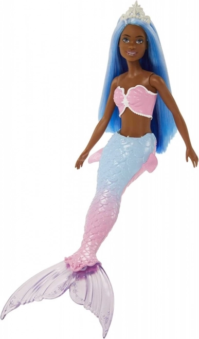 Panenka Barbie Dreamtopia Mořská panna Modrý a růžový ocas