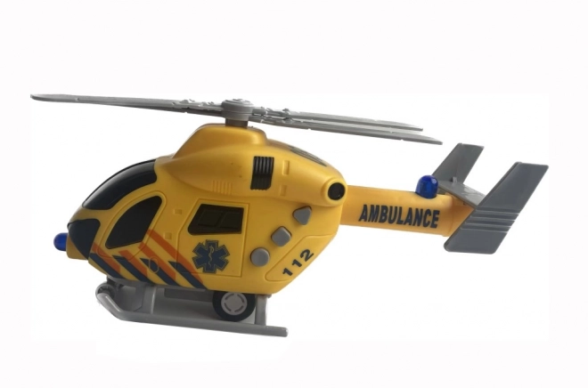 Plastová hračka helikoptéra
