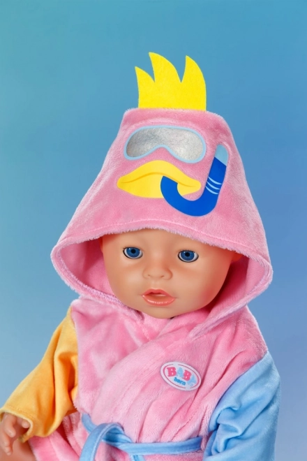 Baby born růžový župan pro panenky