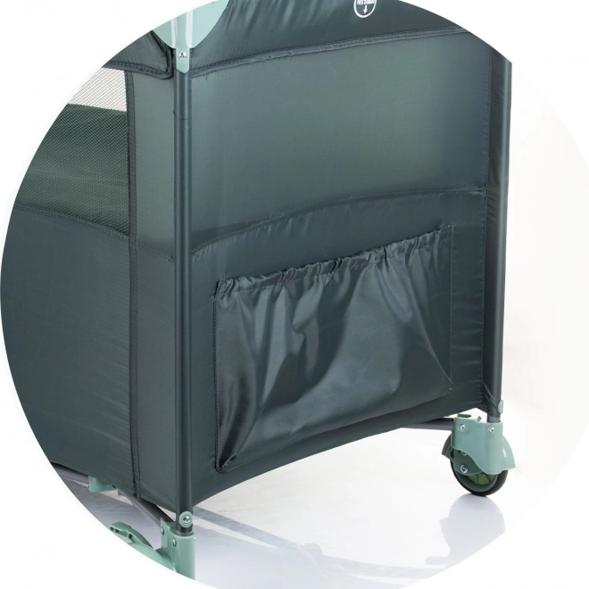 Chipolino cestovní dětská postýlka Relax Anthracite