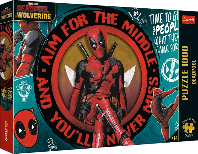 TREFL Puzzle Premium Plus: Deadpool 1000 dílků