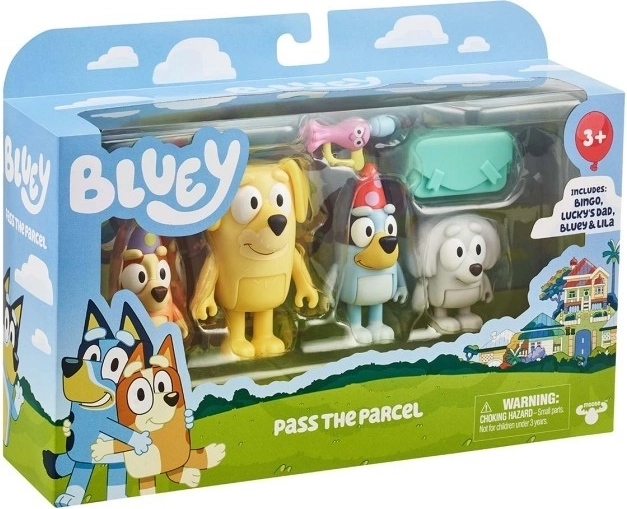 Sada figurek Bluey 4-pack