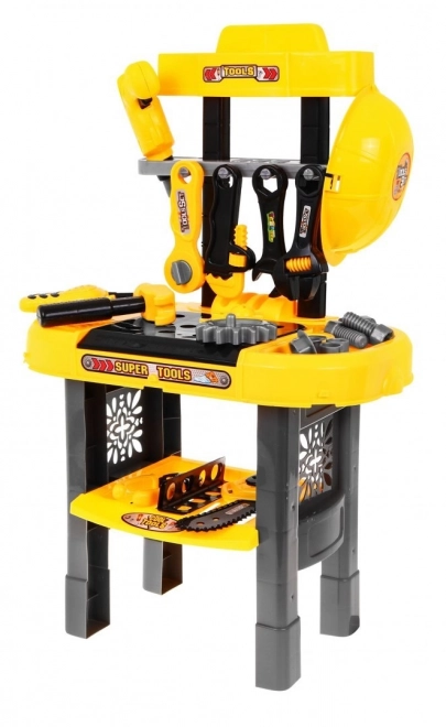 Sestava nářadí s ponkem pro malého mechanika