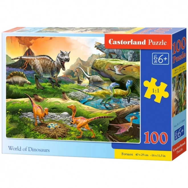 Puzzle Svět Dinosaurů