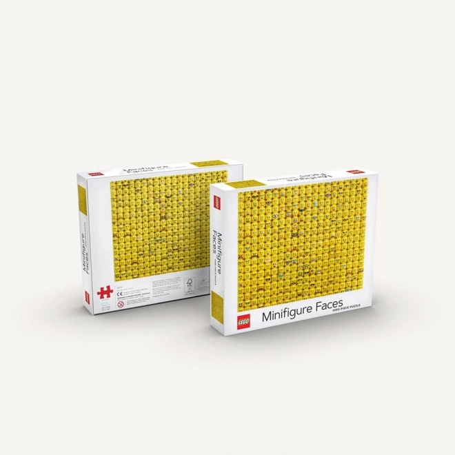 Chronicle Books LEGO obličeje minifigurek puzzle 1000 dílků