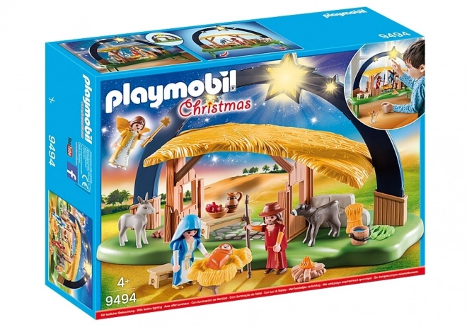 Playmobil Vánoční betlém s osvětlením
