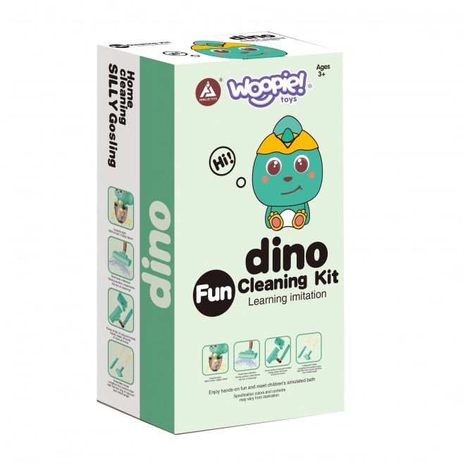 Woopie Interaktivní Dino Odkurzovač 3v1 Světlo Zvuk