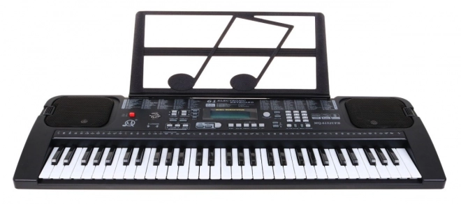 Elektronický kláves s mikrofonem pro děti 5+ MP3 Taktoměr Radio USB