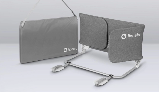 Ochranná zábrana pro postel Lionelo Lora Grey Stone