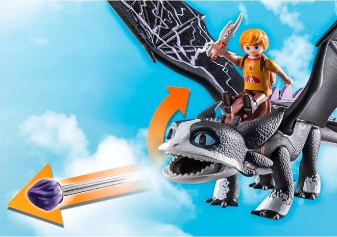 Dragons 71081 Sada figurek Thunder & Tom