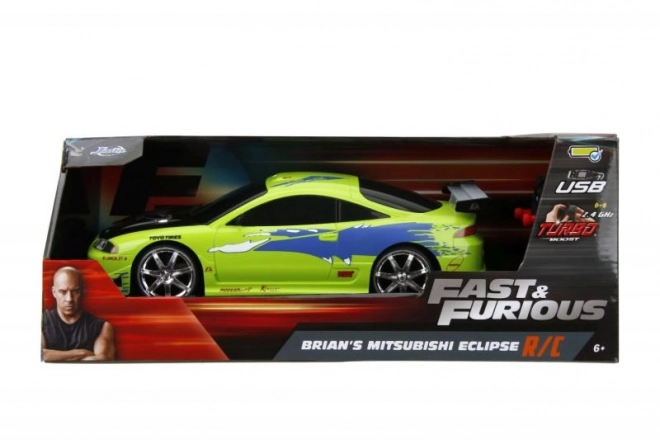 Rychle a zběsile RC auto Mitsubishi Eclipse 1:16