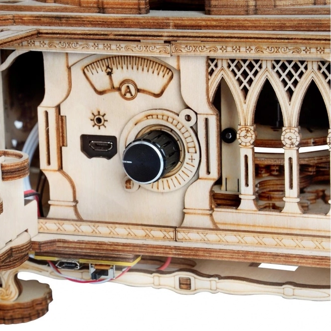 Rokr 3D dřevěné puzzle Klasický gramofon