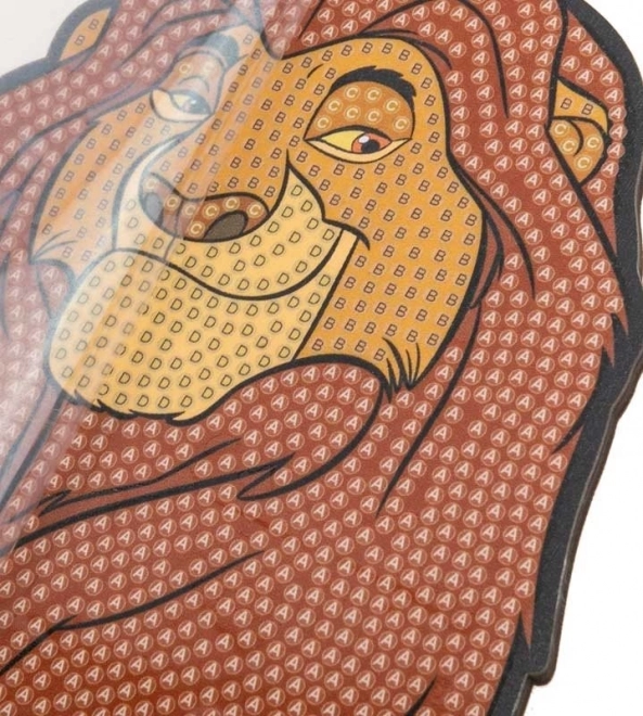 Diamantové malování Lví Král: Mufasa