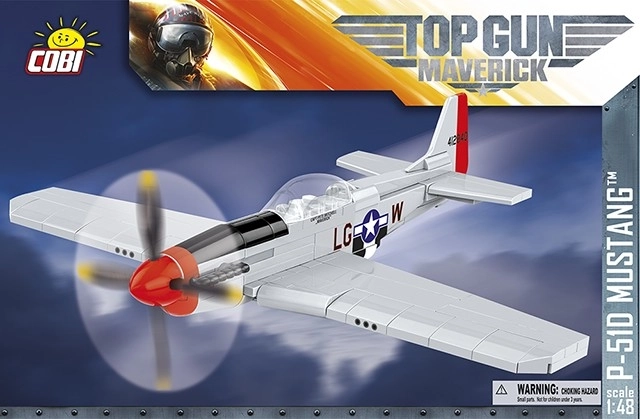 Kostky TOP GUN P-51D Mustang 150 kostek