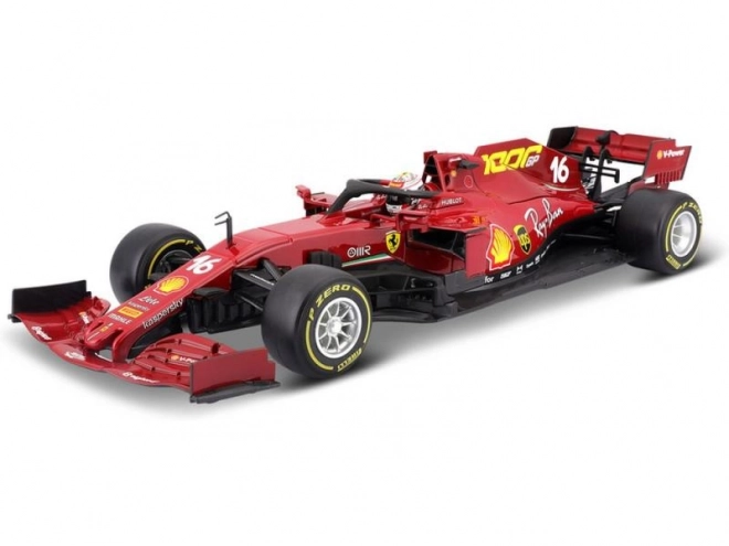 Kovové autíčko Ferrari SF1000 Charles LeClerc 2020