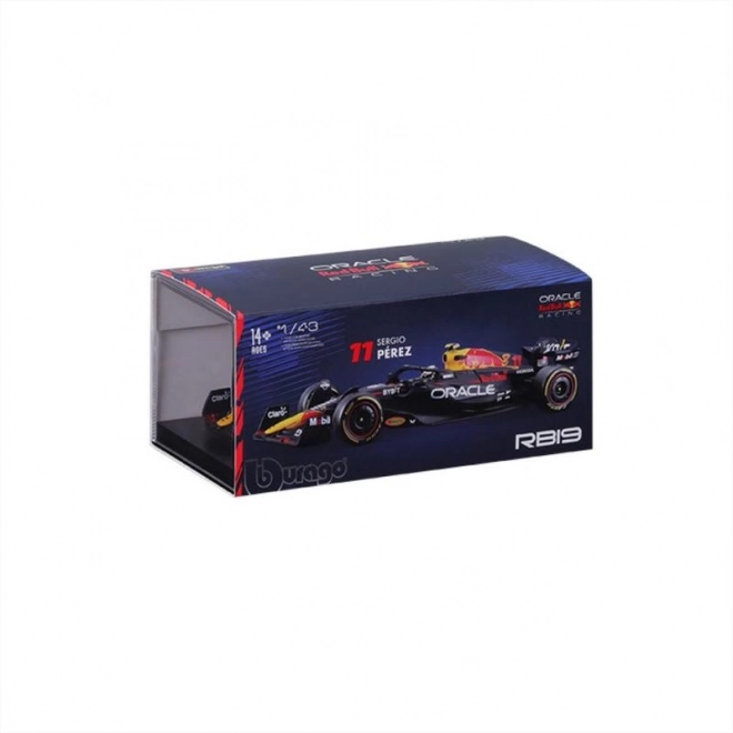 Bburago 1:43 RACE Formula F1 - Red Bull Racing RB19 (2023) #11 (Sergio Pérez)