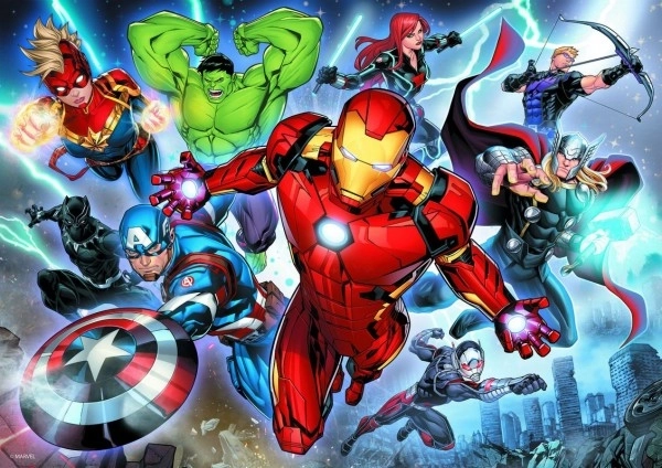 Puzzle Marvel Avengers 200 dílků Trefl
