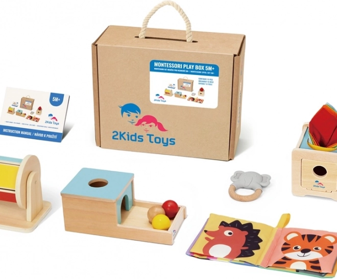 Montessori sada hraček pro děti od 5 měsíců