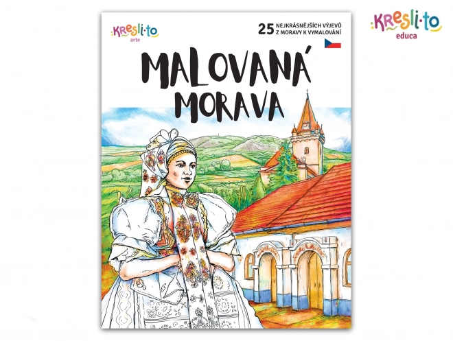 Malovaná Morava omalovánky