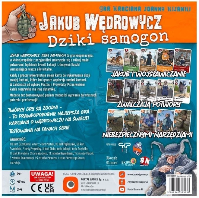 Jakub Wędrowycz: Dziki Samogon - Kooperativní karetní hra