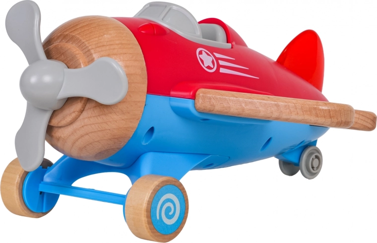 Bezpečné a odolné provedení z dřeva a plastu