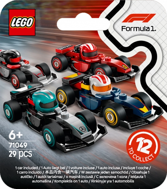 Lego sběratelská závodní auta F1