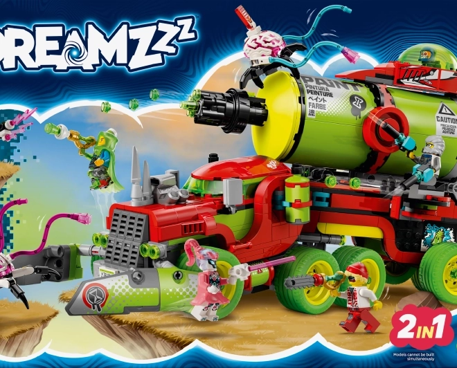 Mateovo vozidlo LEGO DREAMZzz ve spreji