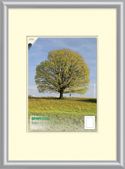 BFHM Plastový rám 35x28cm - stříbrný