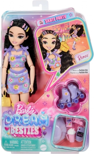 barbie dream besties renee na bruslích