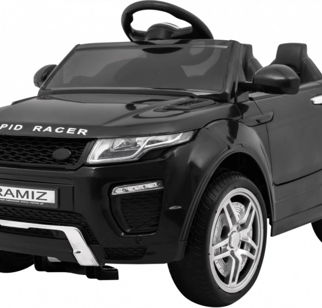 Elektrické autíčko sportovní Rapid Racer – Černé