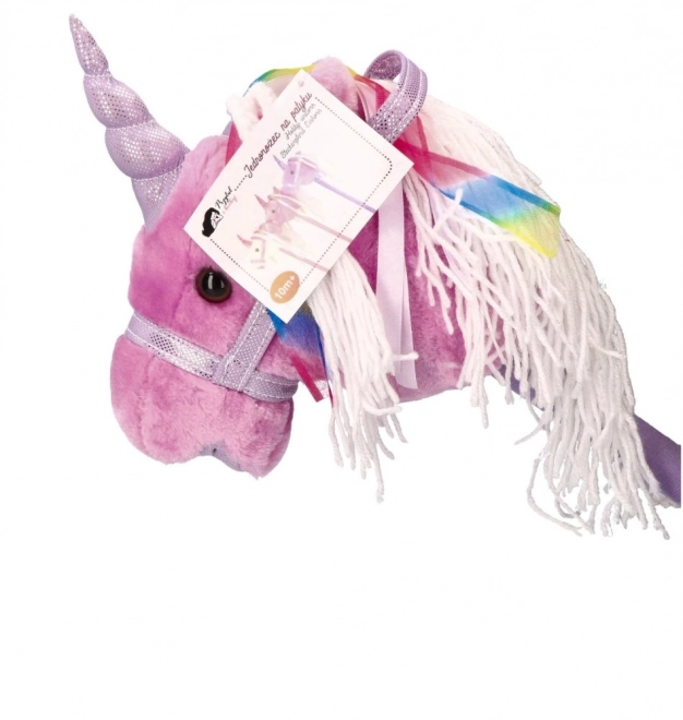 Jezdecký jednorožec na holi Rosa