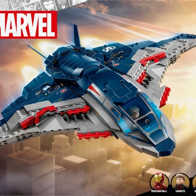 Avengers: Věk Ultrona Quinjet LEGO Marvel