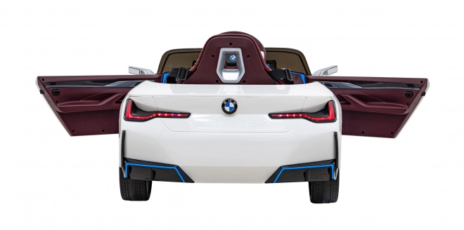 Dětské auto na baterii BMW i4 – Bílé