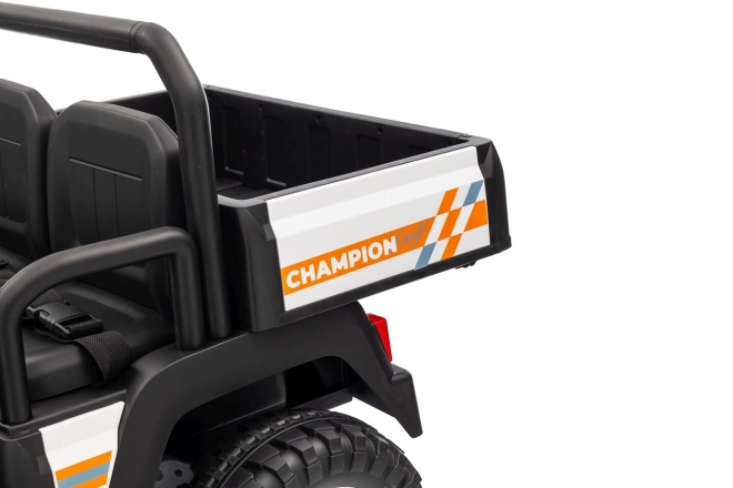 Bílý dětský pick-up Champion