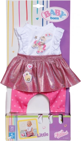 baby born little každodenní outfit pro panenku 36 cm