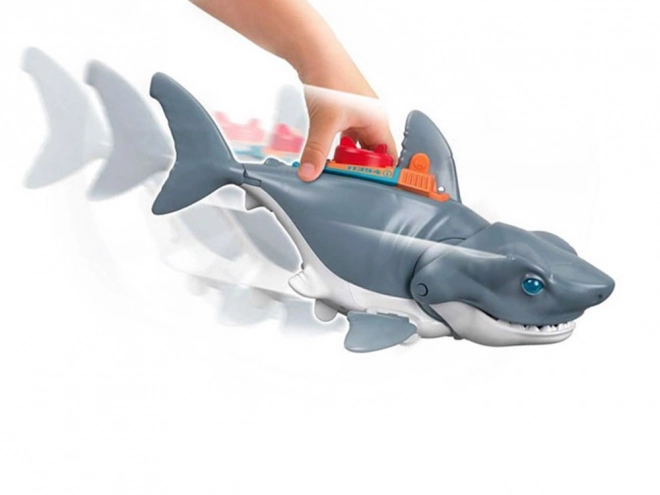 Mega útočný žralok Imaginext s pohyblivou čelistí