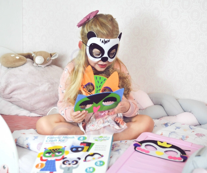 Kreativní sada filcové masky Woopie Art&Fun