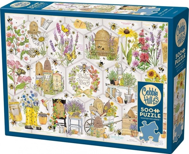 COBBLE HILL Puzzle Pilný jako včela 500 dílků