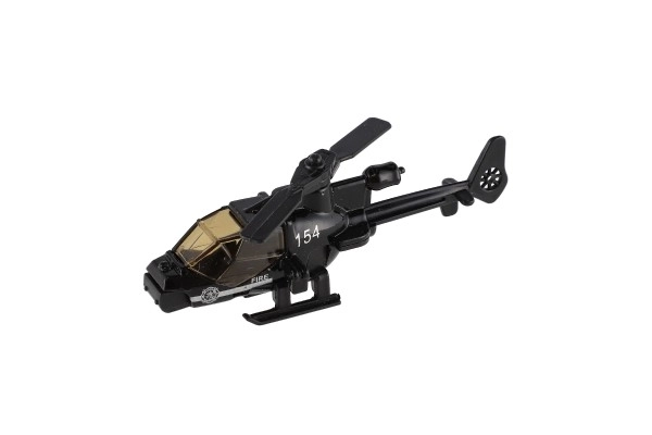 Kovový a plastový vrtulník pro děti 10 cm