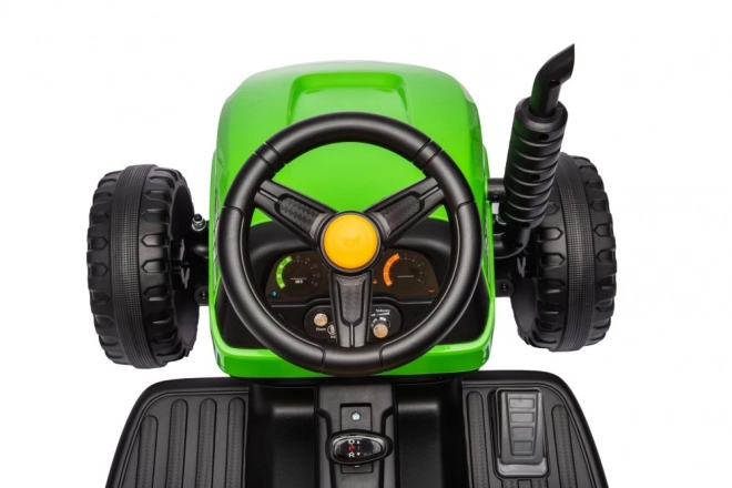 Bateriový traktor BBH-030 zelený