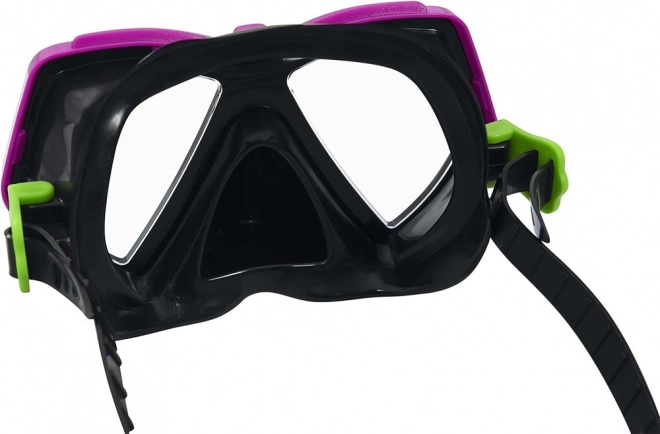 Růžový potápěčský set s maskou a šnorchlem
