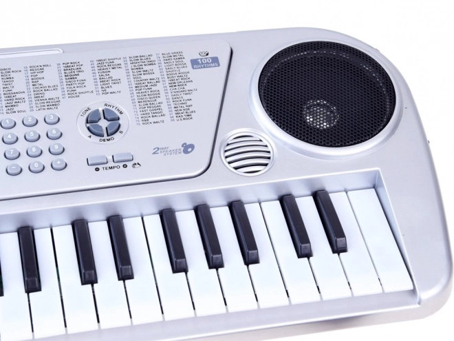 Dětský keyboard s mikrofonem