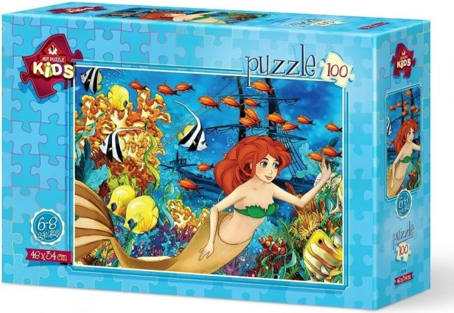 ART PUZZLE Puzzle Potopená loď 100 dílků