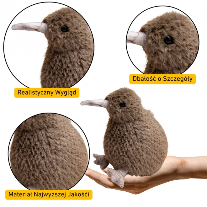 Plyšový pták Kiwi hnědý