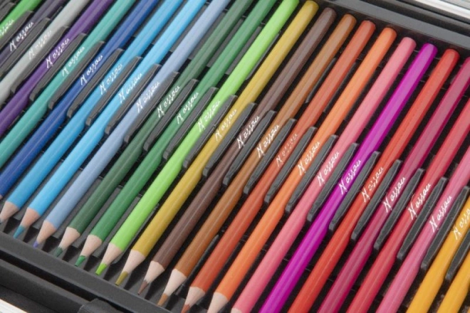 Umělecká sada v kovovém kufříku Fine Art